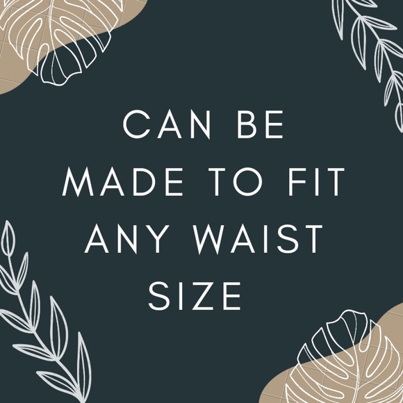 "Ocean Blues" handmade handcrafted belly chain - Picture 3 of 3